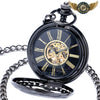 L'Éclipse Noire - Montre Gousset Mécanique Squelette Dandy - Vue 6 - Gousset-heritage