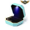 L'Écrin Cérémonial - Boîte Présentation 1 Montre Gousset LED - Bleu - Gousset-heritage