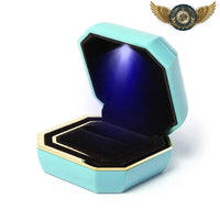 L'Écrin Cérémonial - Boîte Présentation 1 Montre Gousset LED - modèle Bleu - Gousset-heritage