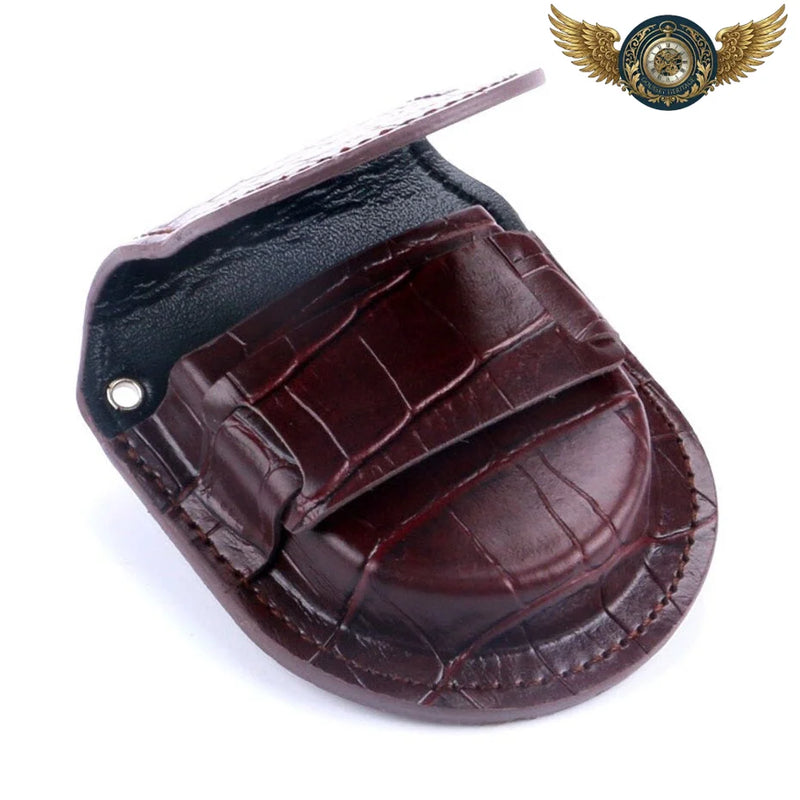 L'Écrin Croco Baroudeur | Chaîne Forçat & Bronze Patiné