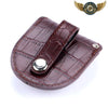 L'Écrin Croco Baroudeur | Chaîne Forçat & Bronze Patiné - Vue 5 - Gousset-heritage