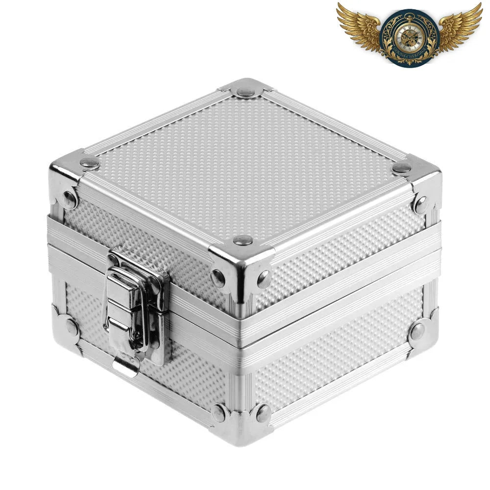 L'Écrin Forteresse - Coffret Sécurité Aluminium 1 Montre - Vue 2 - Gousset-heritage