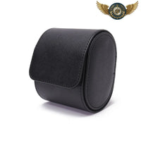 L'Écrin Nomade - Étui Rigide Anti-Choc pour Montre Voyage 55mm Noir - Gousset-heritage