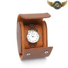 L'Écrin Power Security - Rouleau Voyage Cuir Mono-Slot - JT-35 - Gousset-heritage