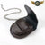 L'Écrin du Gentleman – Étui Ceinture & Chaîne Sûreté Gourmette - modèle Marron Chaine Argent - Gousset-heritage