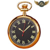L'Écusson Royal - Montre Gousset Mécanique Or Gravée - Vue 1 - Gousset-heritage