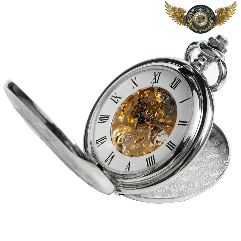 L'Édouardien - Montre Gousset Ciselée Cœur Apparent - Vue 3 - Gousset-heritage