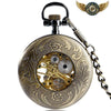 L'Édouardienne - Montre Gousset Mécanique Open Face Bronze Antique - Vue 2 - Gousset-heritage