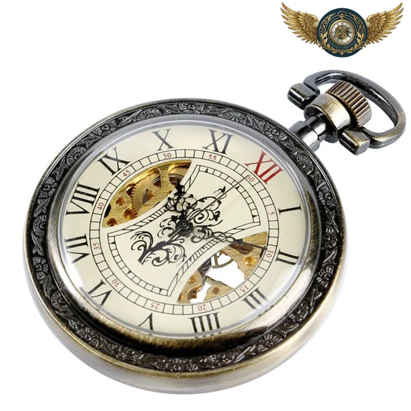 L'Édouardienne - Montre Gousset Mécanique Open Face Bronze Antique - Vue 3 - Gousset-heritage