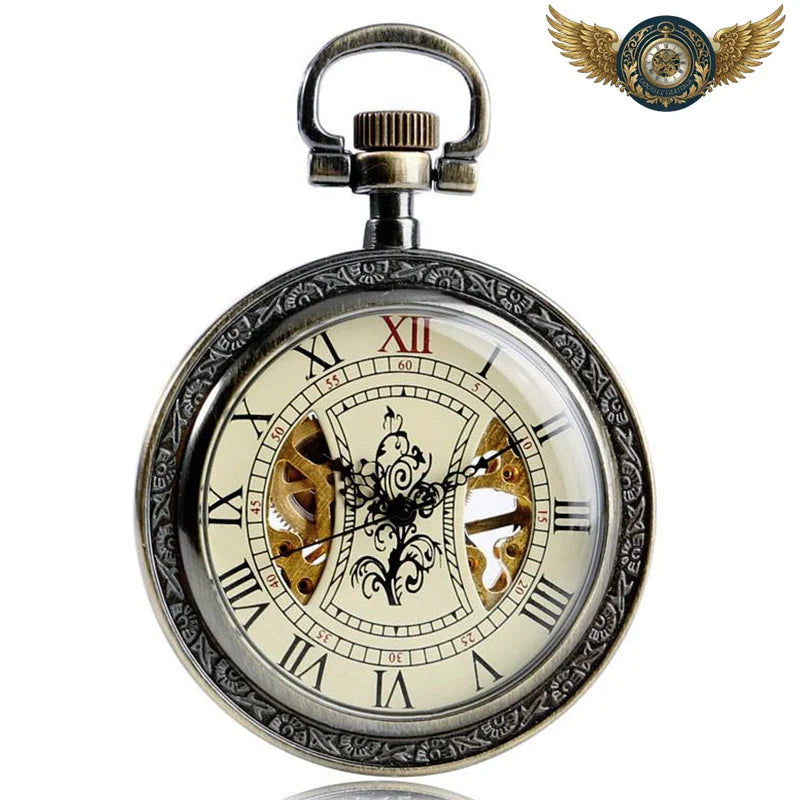 L'Édouardienne - Montre Gousset Mécanique Open Face Bronze Antique - Vue 4 - Gousset-heritage