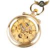 L'Édwardien - Montre Gousset Squelette Mécanique Dorée - Vue 5 - Gousset-heritage