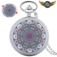 L'Élégance Cinétique - Montre Sautoir Mandalas Rotatifs - modèle 1 - Gousset-heritage
