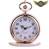 L'Élégance Contemporaine - Montre Gousset Chasseur Or Rose Quartz - Or rose - Gousset-heritage