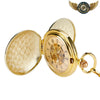 L'Élégance Gilded Age - Montre Gousset Double Chasseur Squelette Or - Vue 4 - Gousset-heritage
