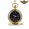 L'Élégant - Montre Gousset Chasseur Or & Cadran Noir Quartz - Vue 5 - Gousset-heritage