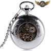 L'Élégant - Montre Gousset Mécanique Squelette Boîtier Chasseur - Vue 9 - Gousset-heritage