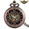 L'Engrenage - Montre Gousset Automatique Squelette Cuivre - Vue 1 - Gousset-heritage