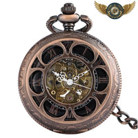 L'Engrenage - Montre Gousset Automatique Squelette Cuivre - Gousset-heritage