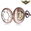L'Engrenage - Montre Gousset Automatique Squelette Cuivre - Vue 4 - Gousset-heritage