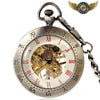 L'Engrenage - Montre Gousset Mécanique Squelette Bronze Antique - Vue 1 - Gousset-heritage