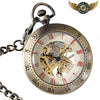 L'Engrenage - Montre Gousset Mécanique Squelette Bronze Antique - Vue 3 - Gousset-heritage