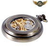 L'Engrenage - Montre Gousset Mécanique Squelette Bronze Antique - Vue 5 - Gousset-heritage