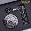 L'Engrenage - Montre Gousset Steampunk Squelette Quartz - Vue 2 - Gousset-heritage