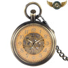 L'Engrenage Antique - Montre Gousset Automatique Squelette Bronze - Bronze - Gousset-heritage