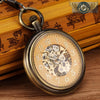 L'Engrenage Antique - Montre Gousset Automatique Squelette Bronze - Vue 4 - Gousset-heritage