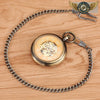 L'Engrenage Antique - Montre Gousset Automatique Squelette Bronze - Vue 5 - Gousset-heritage