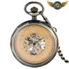 L'Engrenage Antique - Montre Gousset Mécanique Squelette Bronze - Vue 1 - Gousset-heritage