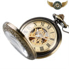 L'Engrenage Automatique - Montre Gousset Squelette Demi-Chasseur - Vue 3 - Gousset-heritage