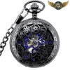 L'Engrenage Bleu – Montre Gousset Hunter Automatique Squelette - Vue 1 - Gousset-heritage