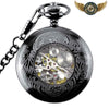 L'Engrenage Bleu – Montre Gousset Hunter Automatique Squelette - Vue 3 - Gousset-heritage