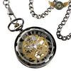 L'Engrenage Brut - Montre Gousset Mécanique Squelette Steampunk - Vue 3 - Gousset-heritage