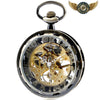 L'Engrenage Brut - Montre Gousset Mécanique Squelette Steampunk - Vue 5 - Gousset-heritage