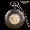 L'Engrenage Noir - Montre Squelette Mécanique à Remontage Manuel - Vue 4 - Gousset-heritage
