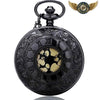 L'Engrenage Sombre - Montre de Poche Steampunk Gothique Quartz - Vue 1 - Gousset-heritage