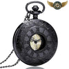 L'Engrenage Sombre - Montre de Poche Steampunk Gothique Quartz - Vue 3 - Gousset-heritage