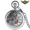 L'Envol – Montre Gousset Mécanique Squelette Boîtier Chasseur - Vue 1 - Gousset-heritage