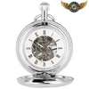 L'Envol – Montre Gousset Mécanique Squelette Boîtier Chasseur - Vue 2 - Gousset-heritage
