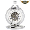 L'Envolée - Montre Gousset Squelette Demi Savonette Ailée - Vue 2 - Gousset-heritage