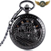L'Épopée – Montre Gousset Mécanique Locomotive Squelette 50 mm - Vue 1 - Gousset-heritage