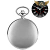 L'Épure Classique - Montre Gousset Chasseur à Quartz Poli Miroir - Argent - Gousset-heritage