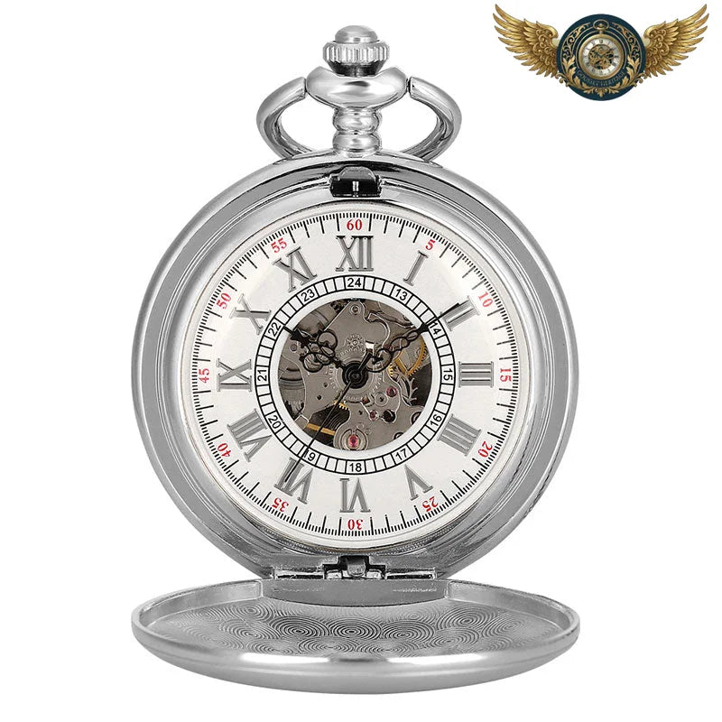 L'Épure Urbaine - Montre Gousset Mécanique Semi-Squelette - Vue 2 - Gousset-heritage