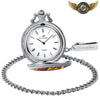 L'Érudit - Montre de poche Quartz Boîtier Chasseur Néo-Victorien - Argent - Gousset-heritage