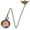 L'Essentielle - Montre Gousset Cadran Bois Massif Quartz - Vue 3 - Gousset-heritage