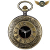 L'Esthète - Montre Demi-Chasseur Gravée Quartz - Bronze - Gousset-heritage