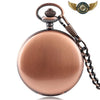 L'Esthète - Montre Gousset Chasseur Quartz | Acier Inoxydable - 30cm Cuivre - Gousset-heritage