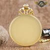 L'Esthète - Montre Gousset Chasseur Quartz | Acier Inoxydable - Vue 14 - Gousset-heritage